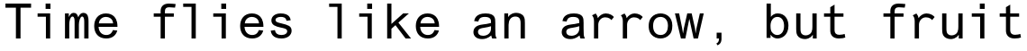 Arial Monospaced