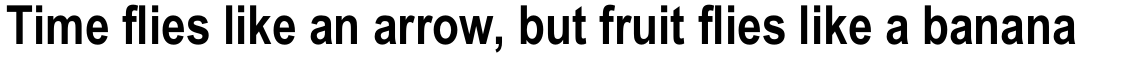 Arial Narrow CE Bold Package