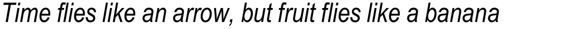 Arial Narrow Cyrillic Inclined