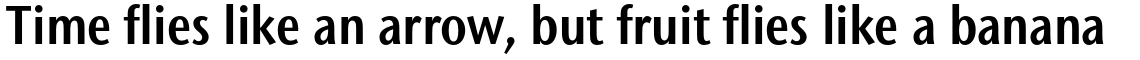 ITC Stone Sans II Std Condensed Semibold