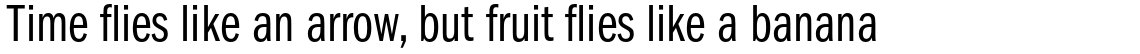 ITC Franklin Gothic Compressed Volume