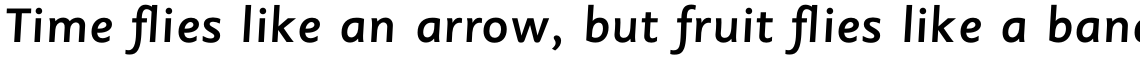 Sassoon Sans Slope Volume