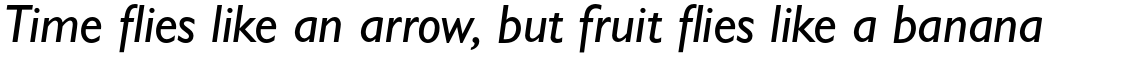 Gill Sans 1 Volume