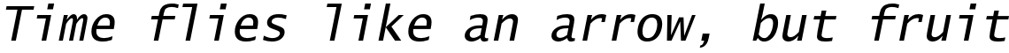 Lucida Sans Typewriter Volume