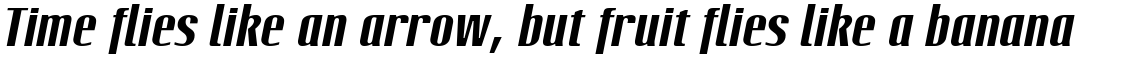 Linotype Octane Bold Italic