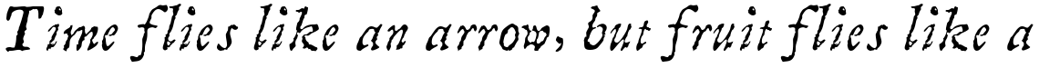 Linotype Compendio Italic