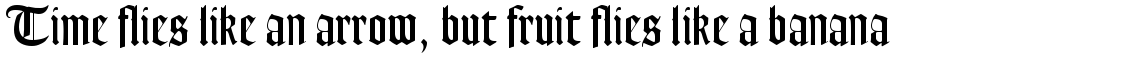 Goudy Text Regular