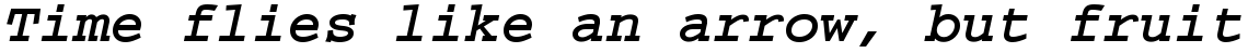 Courier Cyrillic Bold Oblique