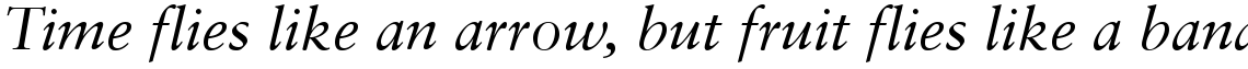 Sabon Greek Italic