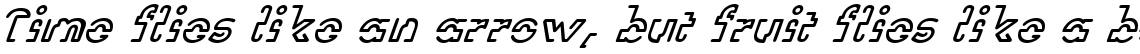 Linotype Vision Oblique