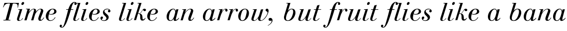 Linotype Gianotten Light Italic
