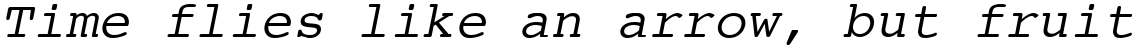 Courier Oblique
