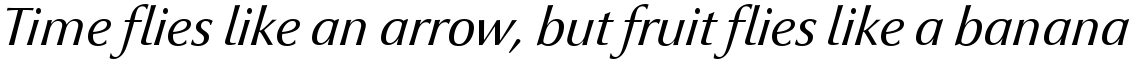 Optima nova Italic