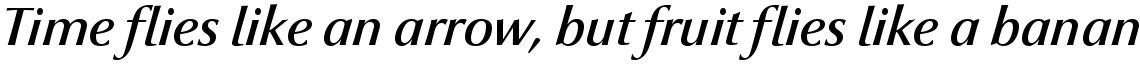 Optima nova Demi Italic OsF