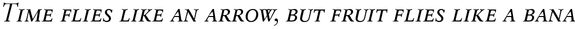 Sabon Next Display Italic SC