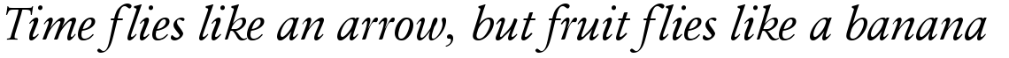 Sabon Next Italic OsF