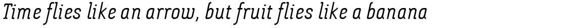 Montix Light Italic