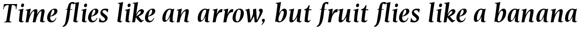 Esperanto Semi Bold Italic