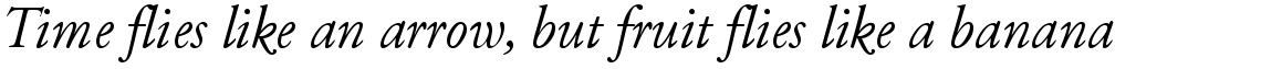 Garamond Classico Italic
