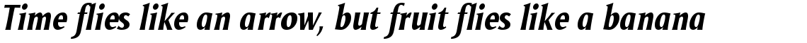 Odense Condensed Bold Italic