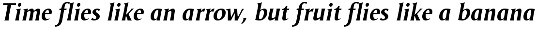 Odense Semi Bold Italic