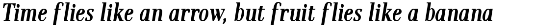 Pax Condensed Bold Italic