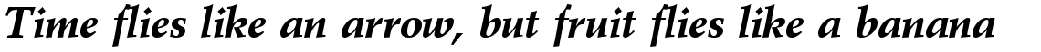 Wile Bold Italic