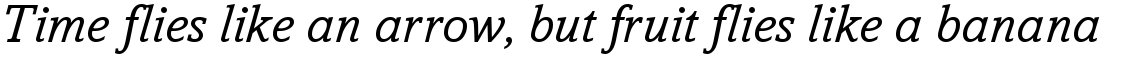 Amasis Italic