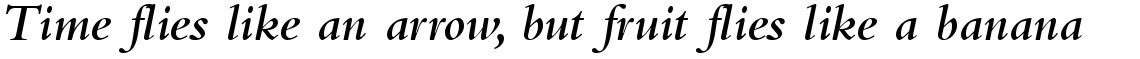 Bembo Semibold Italic