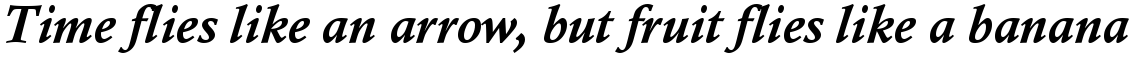 Calisto Bold Italic
