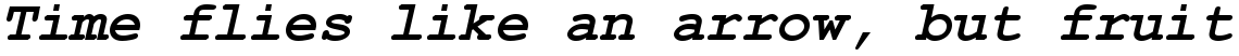 Courier PS Bold Italic