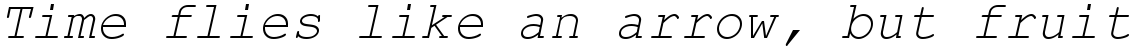 Courier PS Italic
