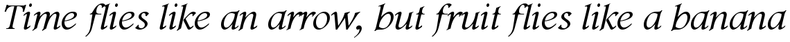 Footlight Light Italic