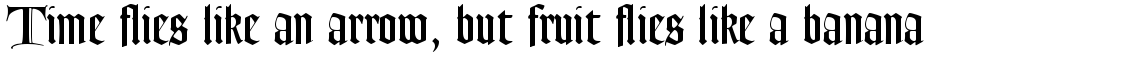 Goudy Text Lombardic Capitals