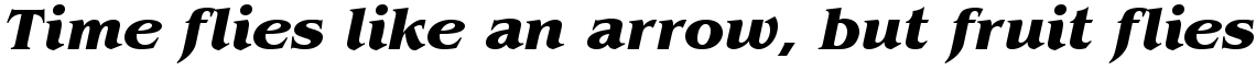 ITC Benguiat Bold Italic