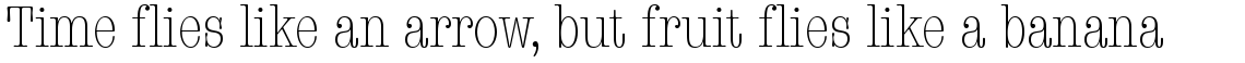ITC American Typewriter Light Condensed