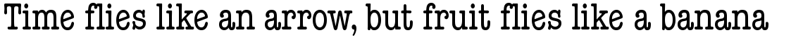 ITC American Typewriter Medium Condensed Alternate