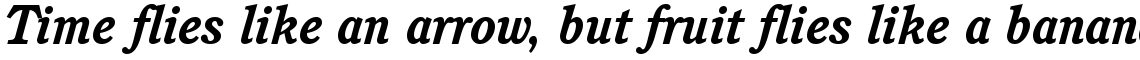 ITC Cushing Bold Italic