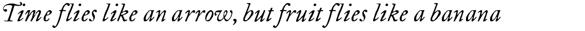 ITC Founder's Caslon 12 Italic