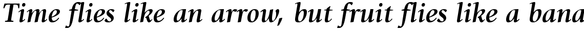ITC Giovanni Bold Italic