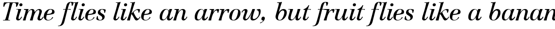 ITC Jamille Book Italic