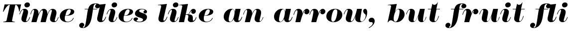 ITC Modern No. 216 Heavy Italic