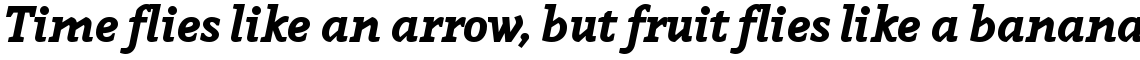 ITC Napoleone Slab Black Italic