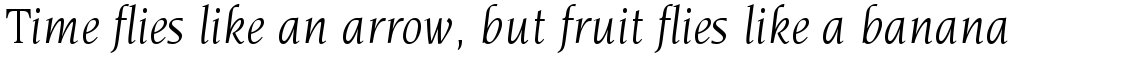 ITC Novarese Book Italic