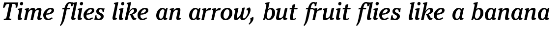 ITC Pacella Medium Italic