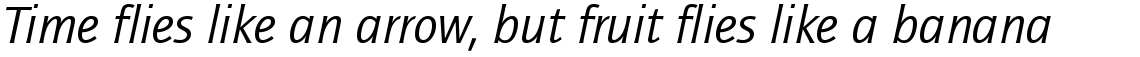 ITC Quay Sans Book Italic