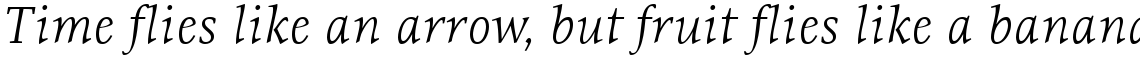 ITC Resavska Light Italic