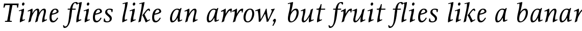 ITC Resavska Medium Italic