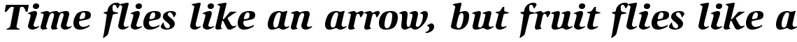 ITC Slimbach Black Italic