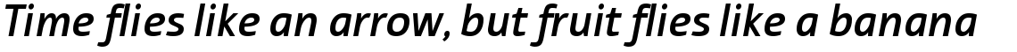 ITC Tabula Medium Italic